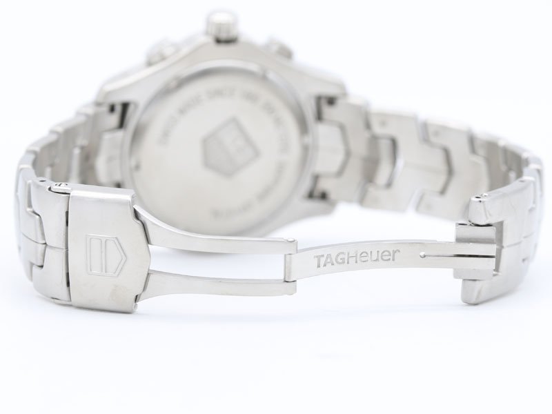 【 タグホイヤー TAG HEUER 】腕時計 CJ1110 リンク クォーツ SS ブラック文字盤 デイト メンズ 新着 76135-1_画像7