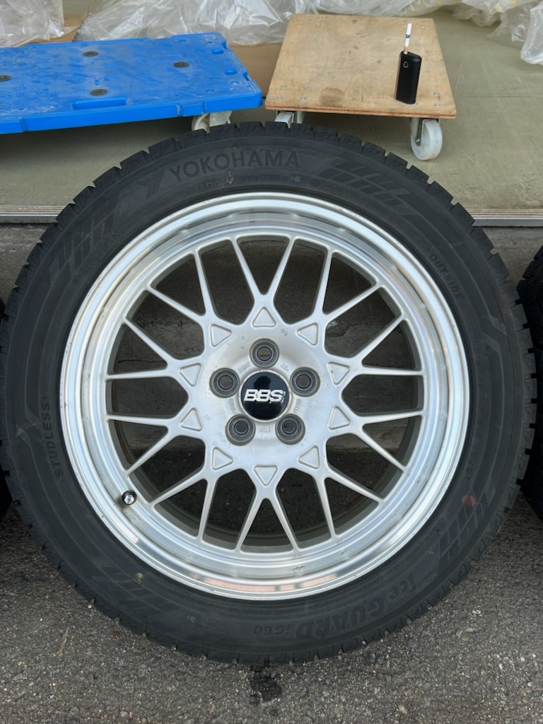 ヨコハマiG60　215/50r17 スバル 純正BBS17インチ 7.5mmバリ山 エクシーガ等_画像4