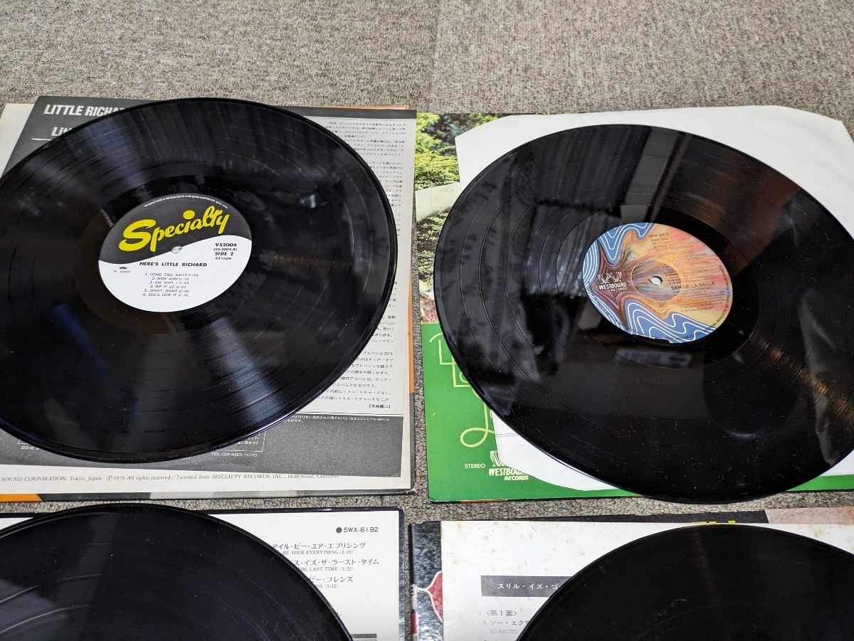 LP4枚セット　ソウルブルース　LITTLE RICHARD PERCY SLEDGE B.B.KING DENNIS LA SALLEのみ西ドイツ盤、他は日本盤帯なし_画像7
