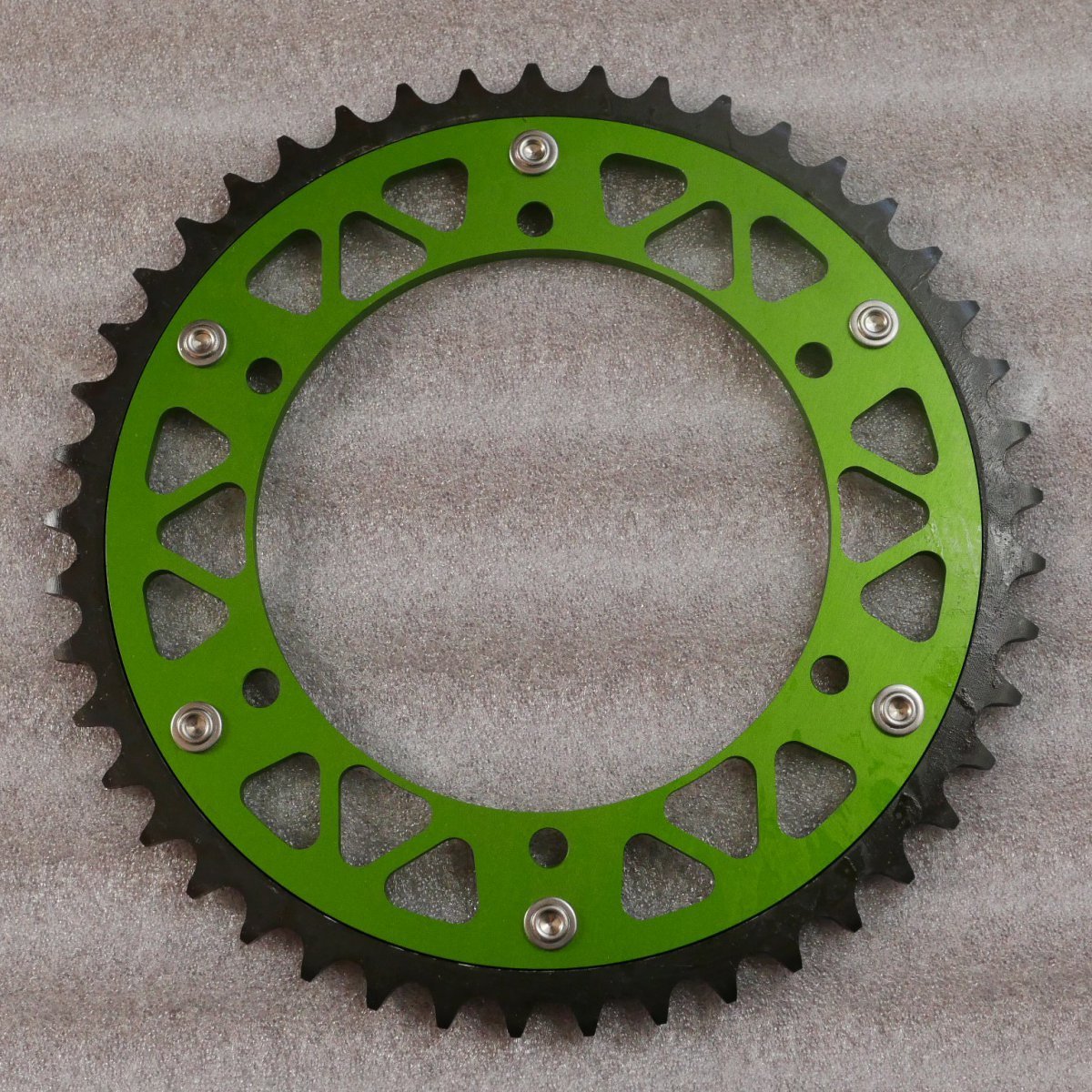 AHL rear sprocket 520-45T iron - aluminium combined type (45 number KX KLX KDX 520 chain for driven sprocket )