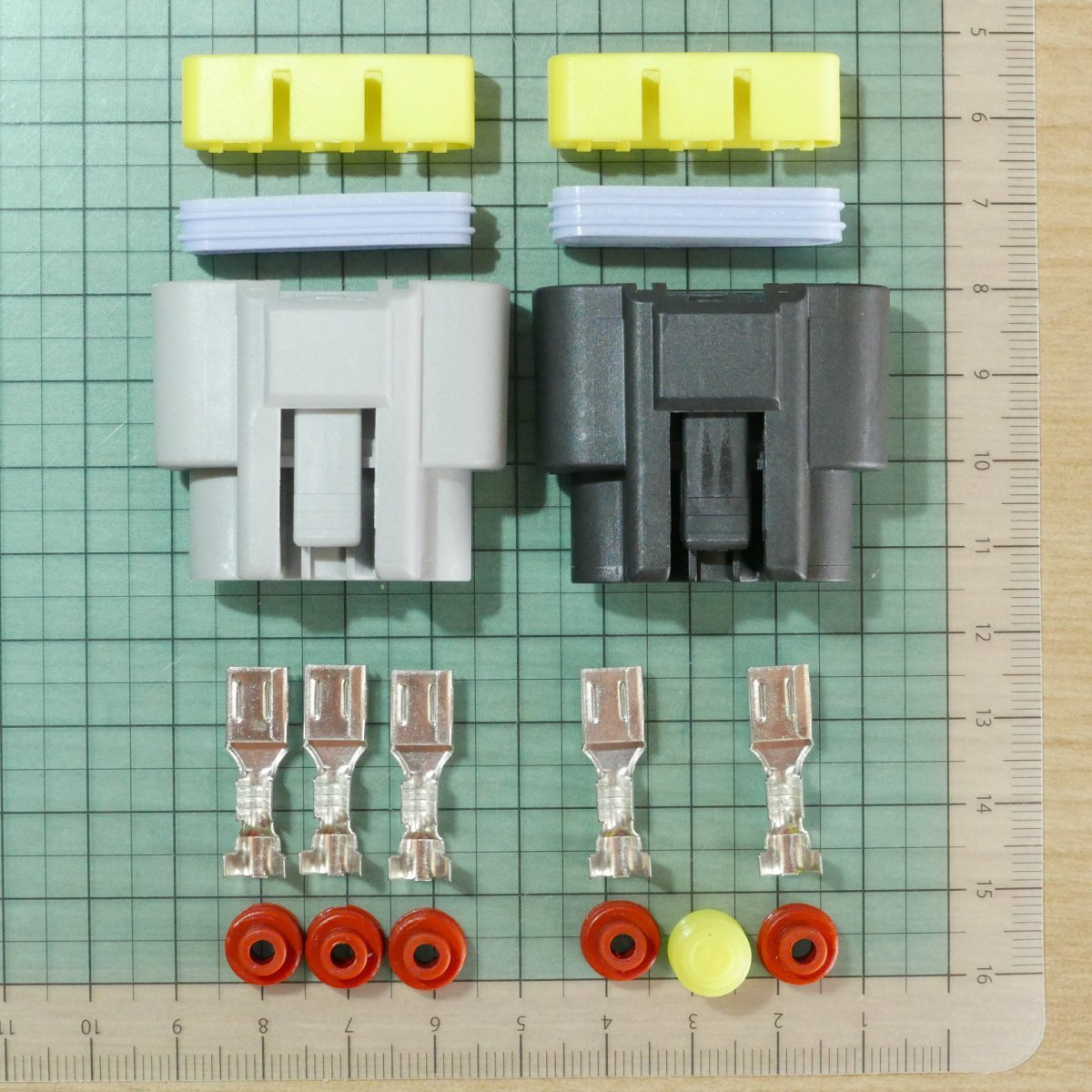 新電元工業 レギュレーター レクチファイヤー用コネクター 5ピン (防水カプラー MOSFET) _画像1