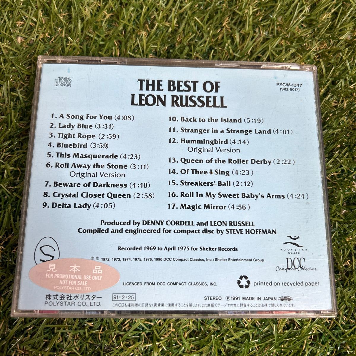 ★THE BEST OF LEON RUSSELL/見本盤/当時もの/CD★_画像2