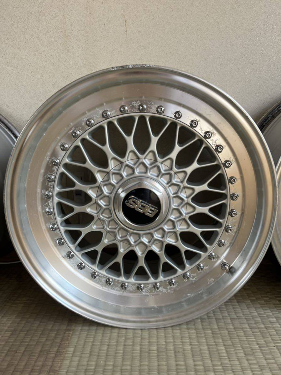 BBS RS 17インチ　pcd114.3 8j 9j ホイール4本セット_画像3