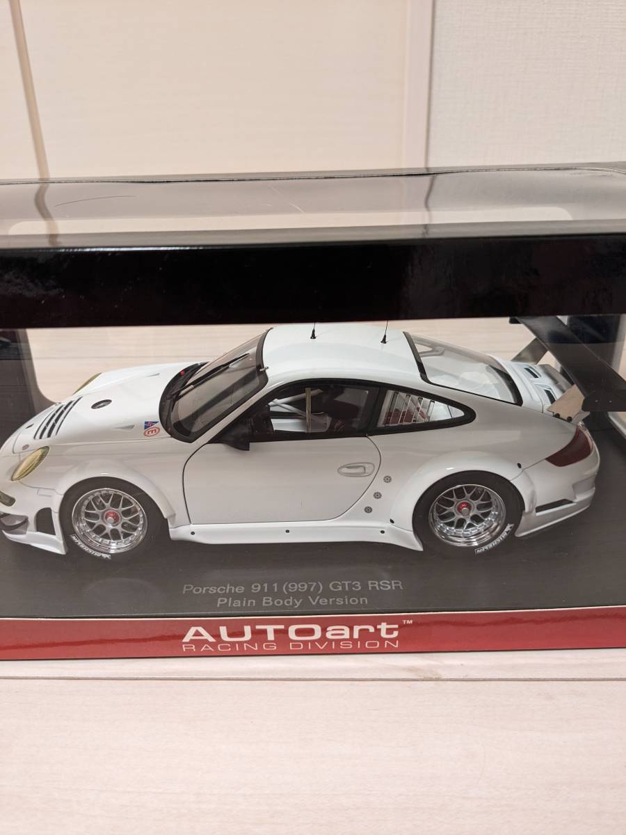 オートアート 1/18 ポルシェ911997GT3RSR プレーンボディ 未開封-