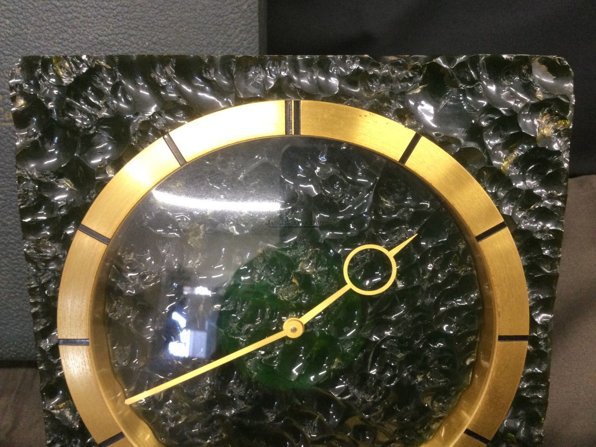 D496-80【希少 激レア】ジャガールクルト(JAEGER-LECOULTRE)置き時計卓上時計 Ref.476 1960年代物 海外輸入 スイス産 ヴィンテージ/箱付きt_画像2