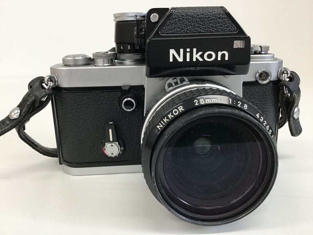 ●営KZ351-60　Nikon F2 Nikon NIKKOR 28ｍｍ 1:2.8 ニコン 一眼レフ フィルムカメラ_画像2