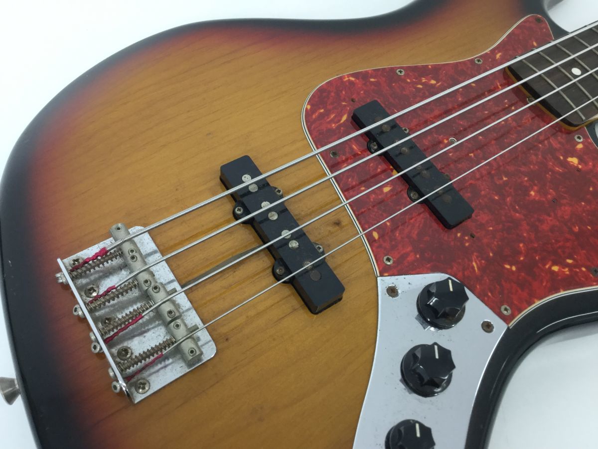 ●営KW372-170　Fender Japan フェンダー jazz bass エレクトリックベース エレキベース ソフトケース付き_画像4