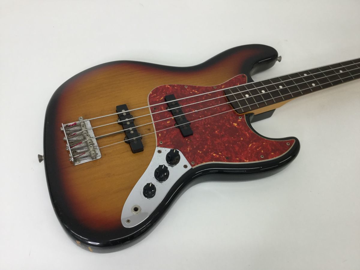 ●営KW372-170　Fender Japan フェンダー jazz bass エレクトリックベース エレキベース ソフトケース付き_画像2