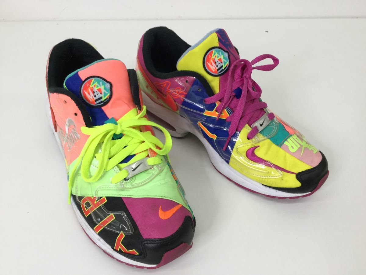 ○営SR598-80 NIKE ナイキ×atmos AIR MAX 2 LIGHT QS CJ6200-001 エア