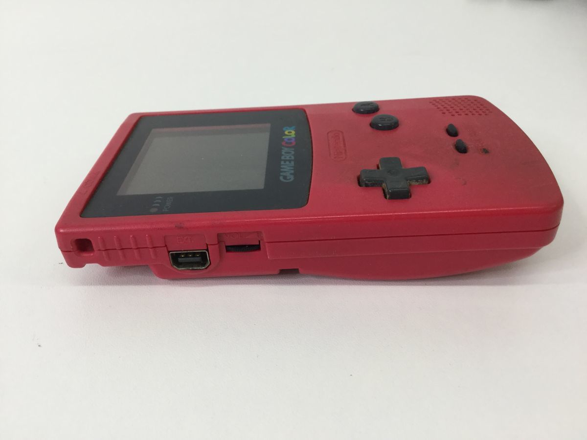 ●営FU205-60　ゲームボーイカラー本体 CGB-001/レッド ゲームボーイカラー GBC_画像4