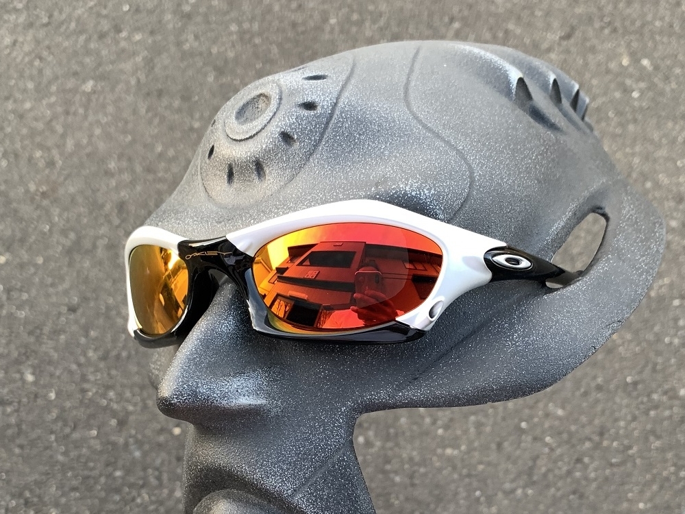 LINEGEAR　オークリー　スプライス用　偏光レンズ　カーディナルレッド　Oakley SPLICE_画像4