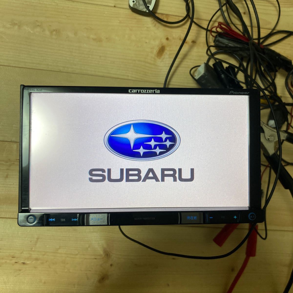 スバル 純正オプションナビ カロッツェリア G-RZ09 zp （AVIC-RZ09 zp