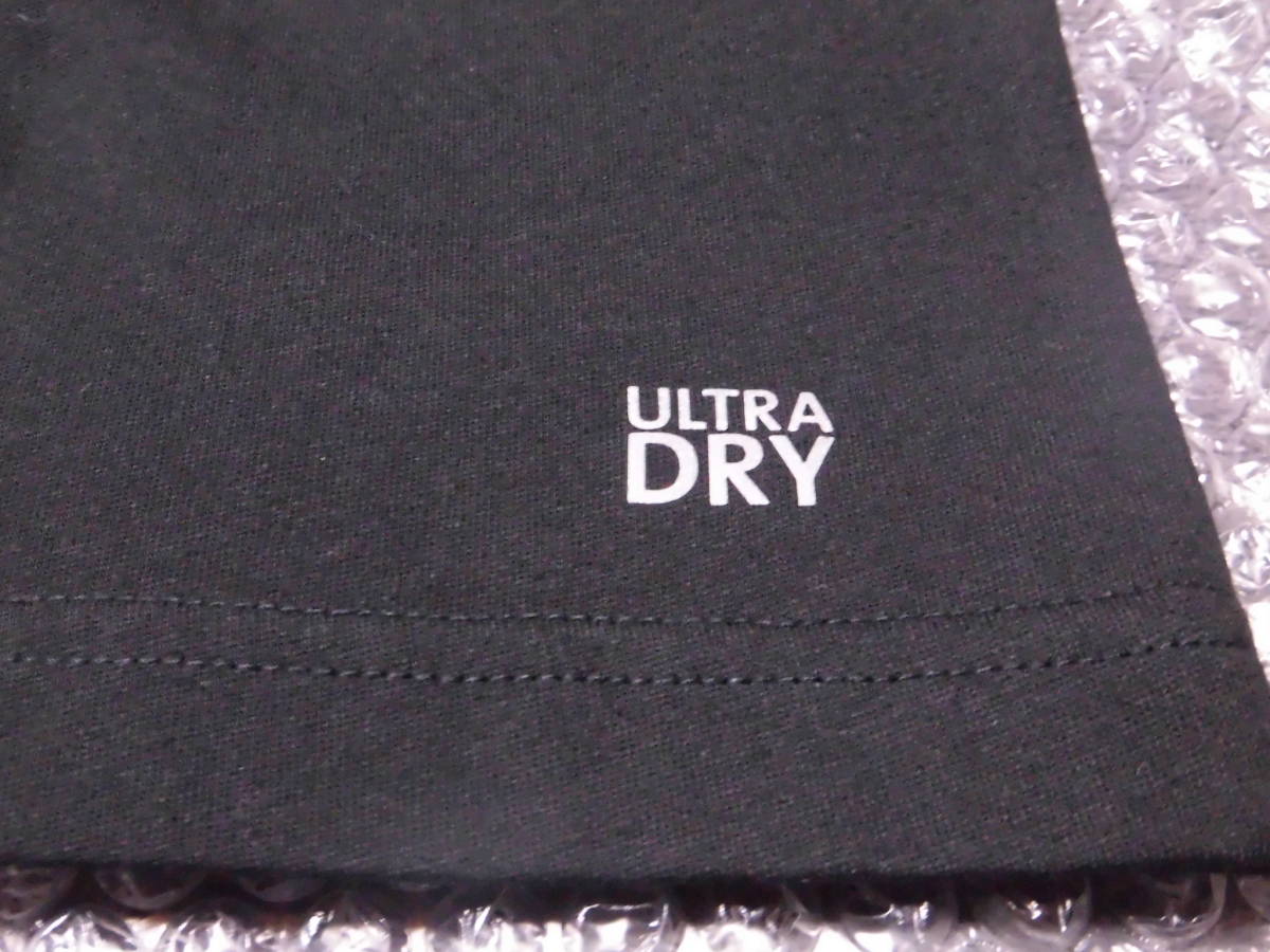 定価8800円 未使用 ラコステ ビッグロゴ Tシャツ サイズ3 US S 黒 ブラック LACOSTE TH6909L ULTRA DRY_画像5