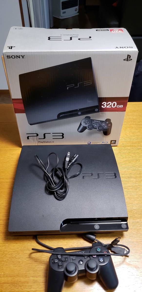 PlayStation3 PS3 本体 320GB ブラック_画像3