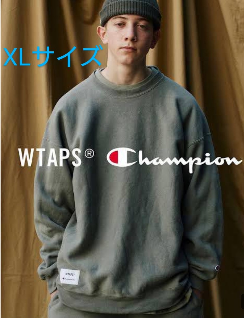 XL WTAPS x champion ACADEMY Crewneck-