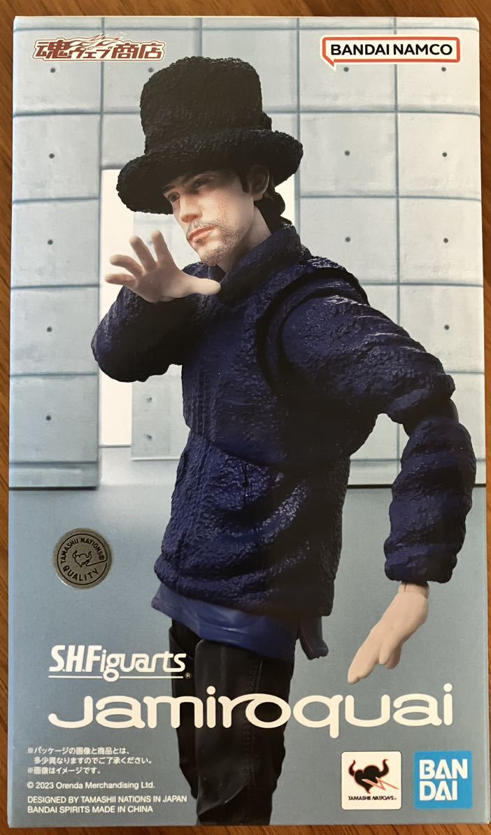 国内正規品 S.H.Figuarts Jamiroquai ジャミロクワイ 新品 輸送箱伝票剥がれ跡無し フィギュアーツ フィギュア プレミアムバンダイ Jay Kay