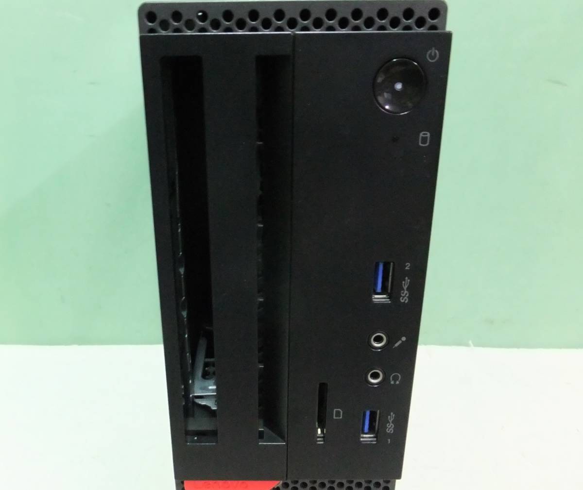 Lenovo レノボ ThinkCentre M700 Core i3-6100 @3.70GHz 8GB パソコン 中古 _画像6