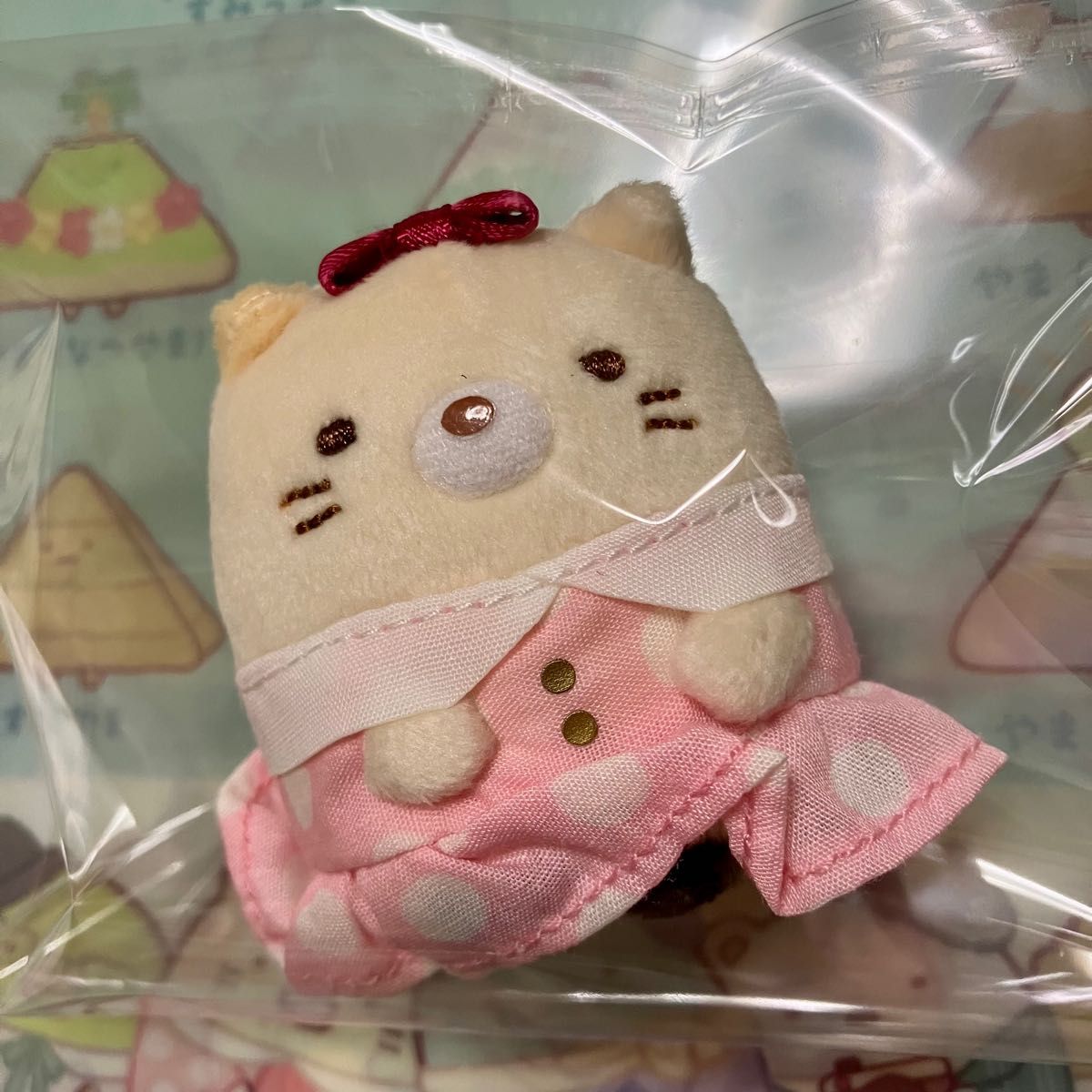 すみっコとやまいっぱいおみやげショップ限定 てのりぬいぐるみ ねこ