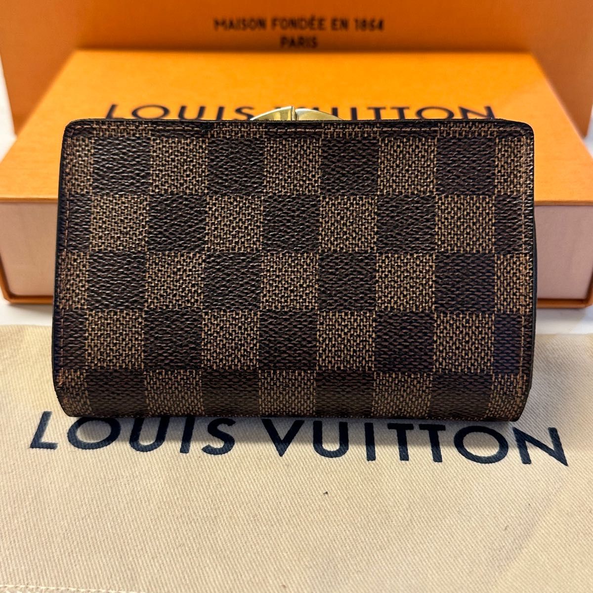 新品同様 新作 ルイヴィトン LOUIS VUITTON ダミエ ポルトフォイユ