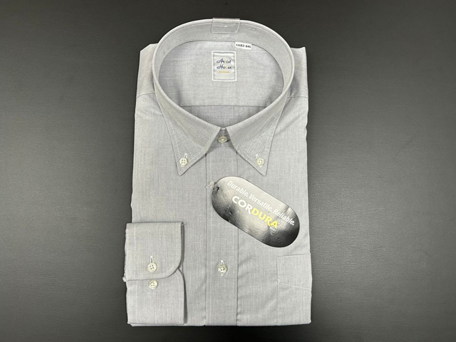【1942】EAQR10-70■LL（43-84）■長袖ドレスシャツ■Artist House premium CORDURA ワイシャツ _画像1