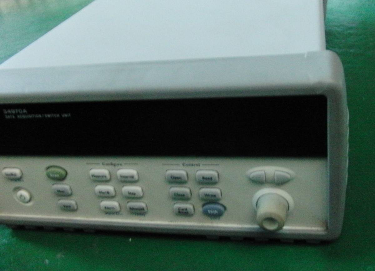 ★Agilent アジレント DATA ACQUISITION/SWITCH UNIT データ収集 スイッチユニット 34970A / 20チャンネルマルチプレクサ 34901A 付属★_画像3