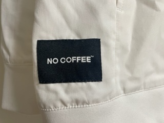 美品 NO COFFEE × CLUBHAUS "NO GOLF" ピステ S ホワイト 白 ノーゴルフ ノーコーヒー クラブハウス_画像6