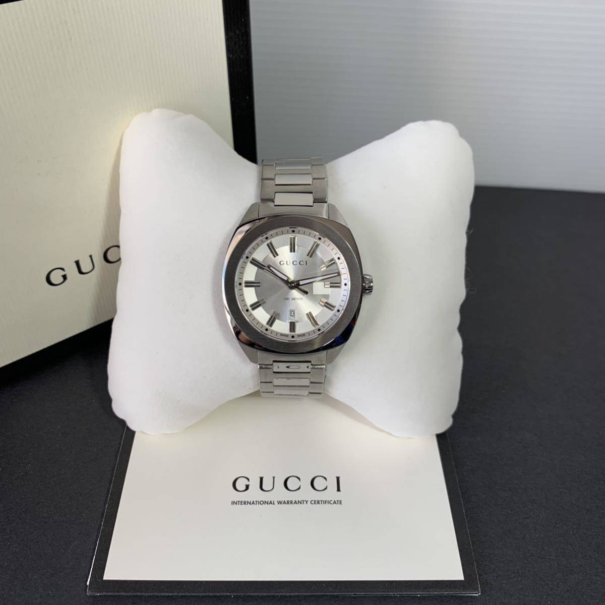 【GUCCI】【安心返品保証】【新品未使用】レディース腕時計　YA1265028★送料無料