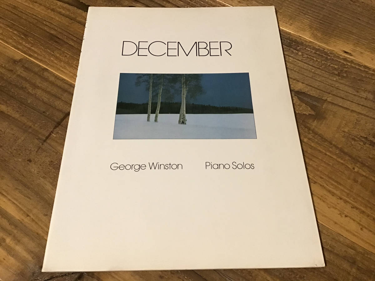 ★楽譜/ジョージウィンストン/George Winston/DECEMBER/ピアノ_画像1