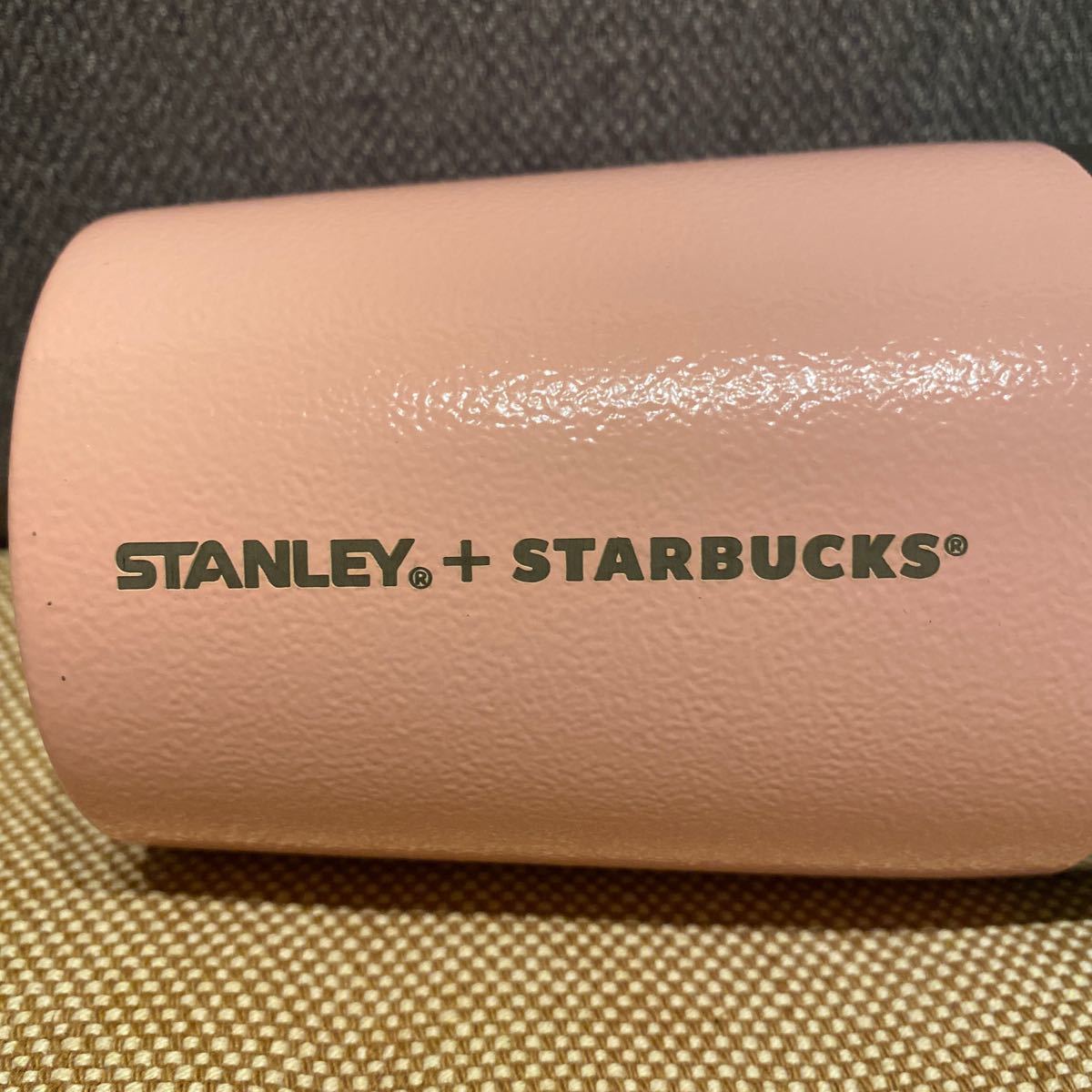 【新品未使用】Starbucksスタバ ステンレスボトル STANLEY サクラピンク 236ml_画像2