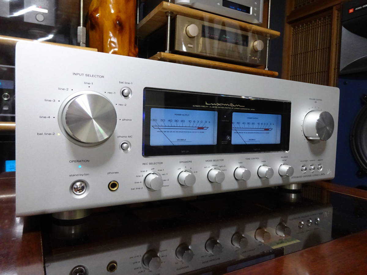 ★非常漂亮的項目！ Luxman pli主放大器L - 507u 09年免費送貨！ ★ 原文:★極美品！ラックスマン プリメインアンプ L-507u 09年製 送料無料！★