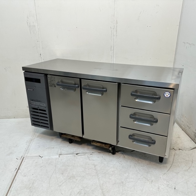 フクシマガリレイ ドロワーコンビネーション冷蔵コールドテーブル LCC-150RM-DF 中古 4ヶ月保証 2020年製 厨房【無限堂東京足立店】
