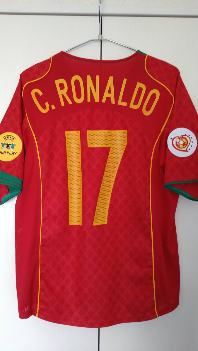 EURO2004 ポルトガル代表 #17 Ｃ.ロナウド_画像1
