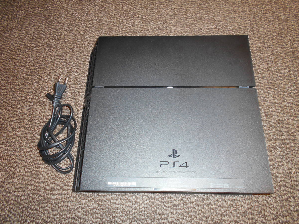 PlayStation 4（プレイステーション4） ジェット・ブラック 1TB (CUH-1200BB01)　コントローラー付き　中古美品