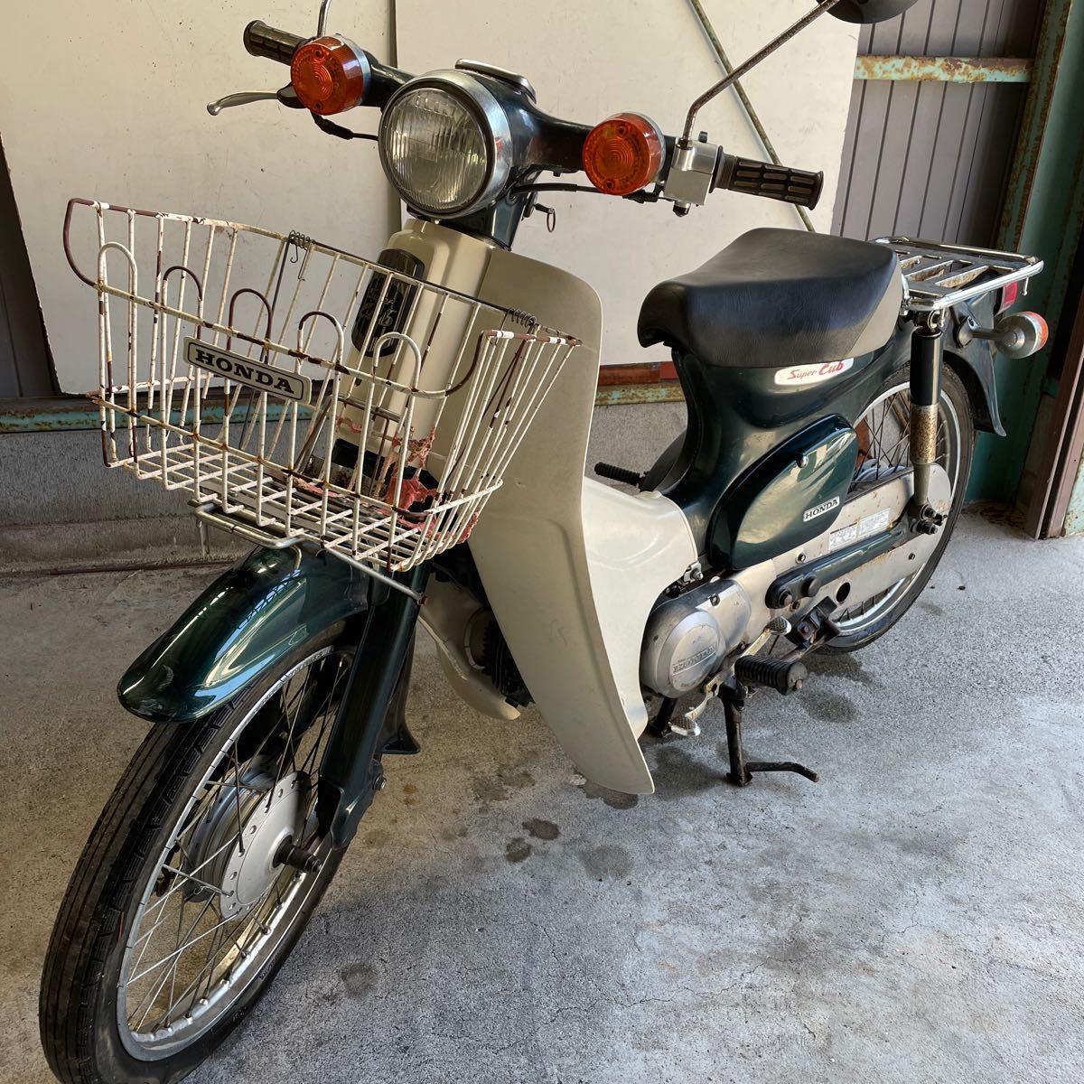 HONDA ホンダ スーパーカブ AA01-13〜 50cc 原付バイク エンジン始動OK 現状品　　_画像2