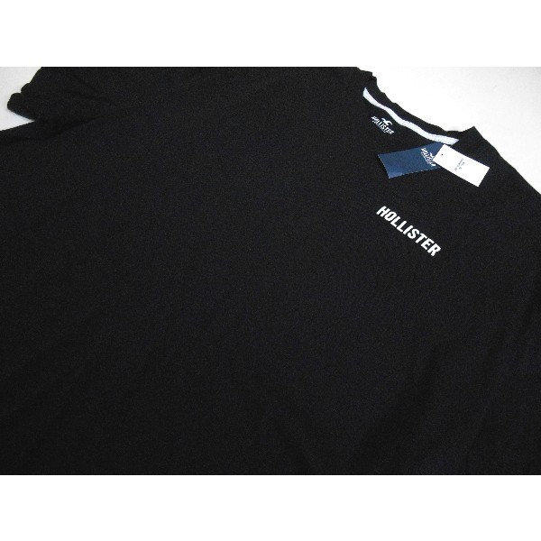 HOLLISTER*ホリスター/US:XXL/ブラック/バックロゴ半袖クルーTシャツ_画像4