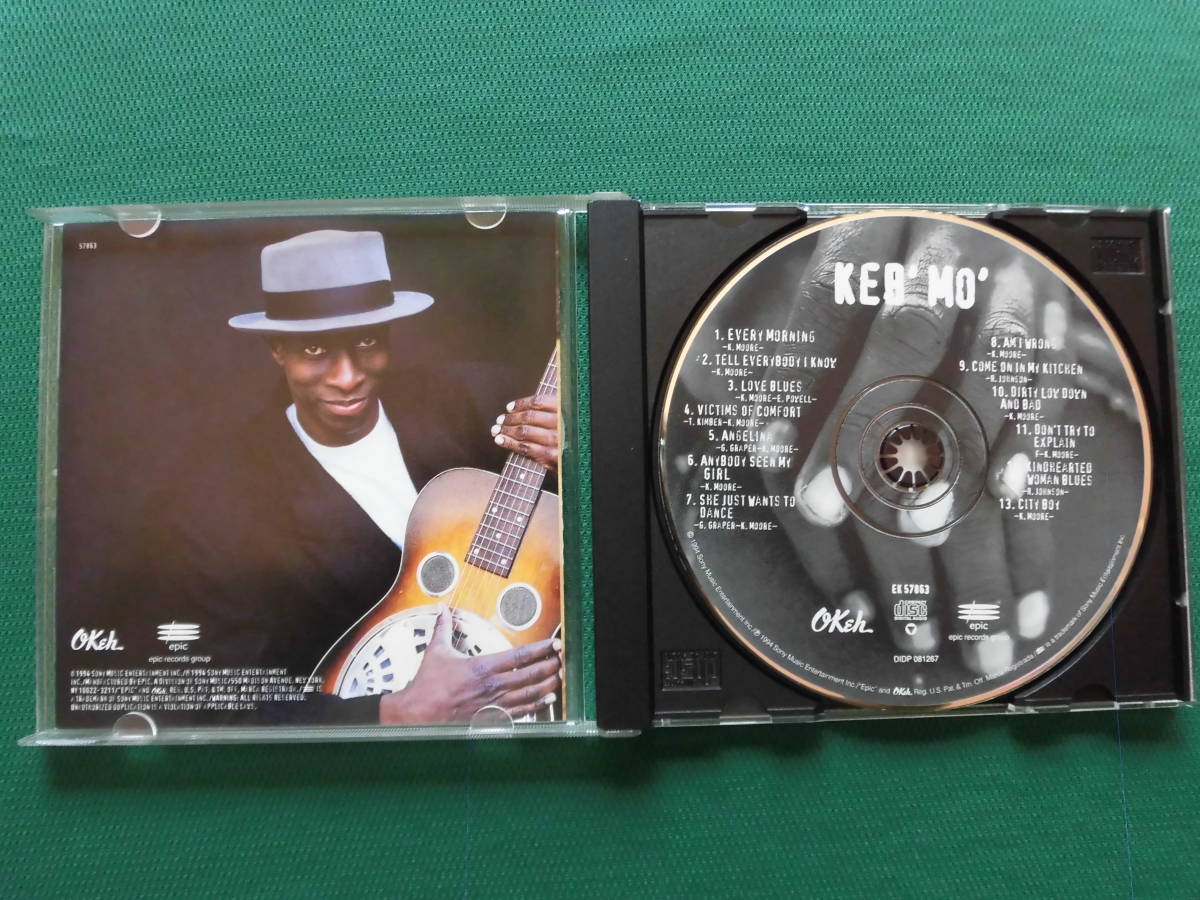 Keb' Mo'/Same 　R&B/ブルースマン　デビュー作、1994年USCD_画像2