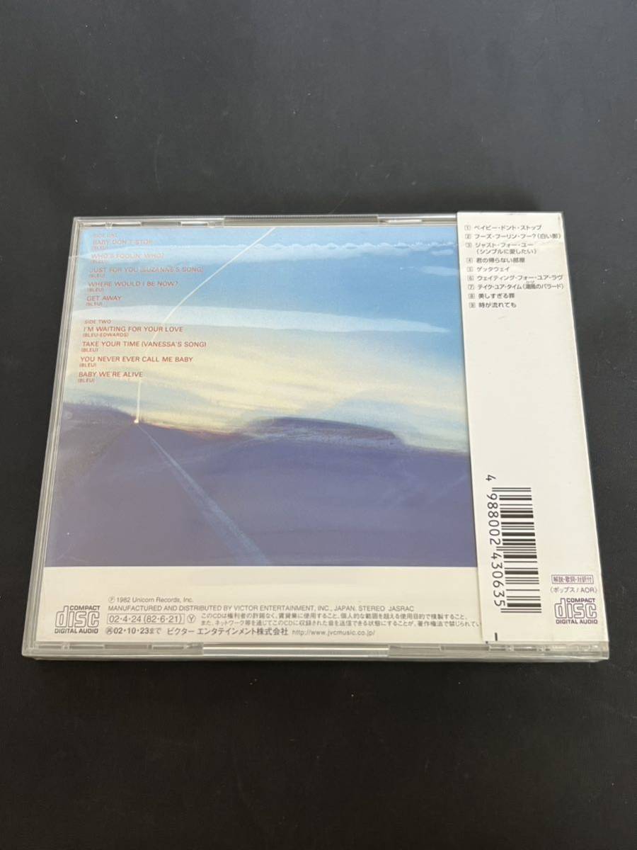 【菅:KMD1654】中古☆開封済　FRANKIE BLEU フランキー・ブルー　［WHO’S FOOLIN’ WHO？/フーズ・フーリン・フー？］　AOR 洋楽　CD_画像2