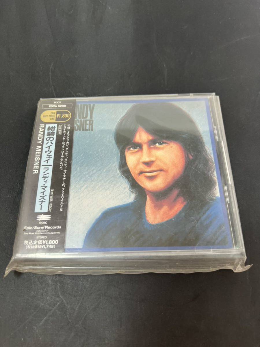 【菅:KMD1768】中古☆開封済　RANDY MEISNER ランディ・マイズナー　［紺碧のハイウェイ］洋楽　CD_画像1