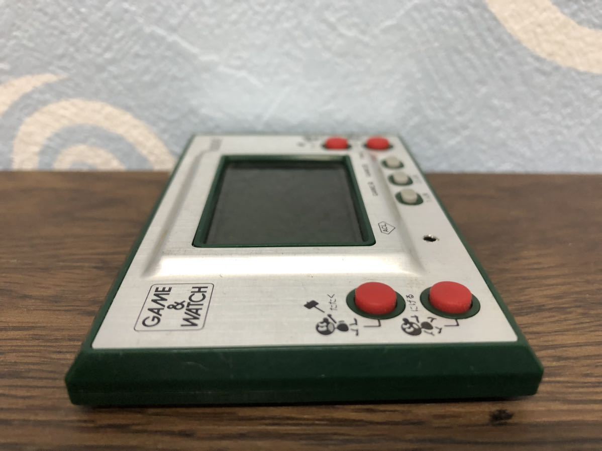 【B1128Y】任天堂 ゲームウォッチ ジャッジ IP-05 Nintendo 昭和レトロ 当時物 1980年 GAME&WATCH JUDGE レトロゲーム_画像3