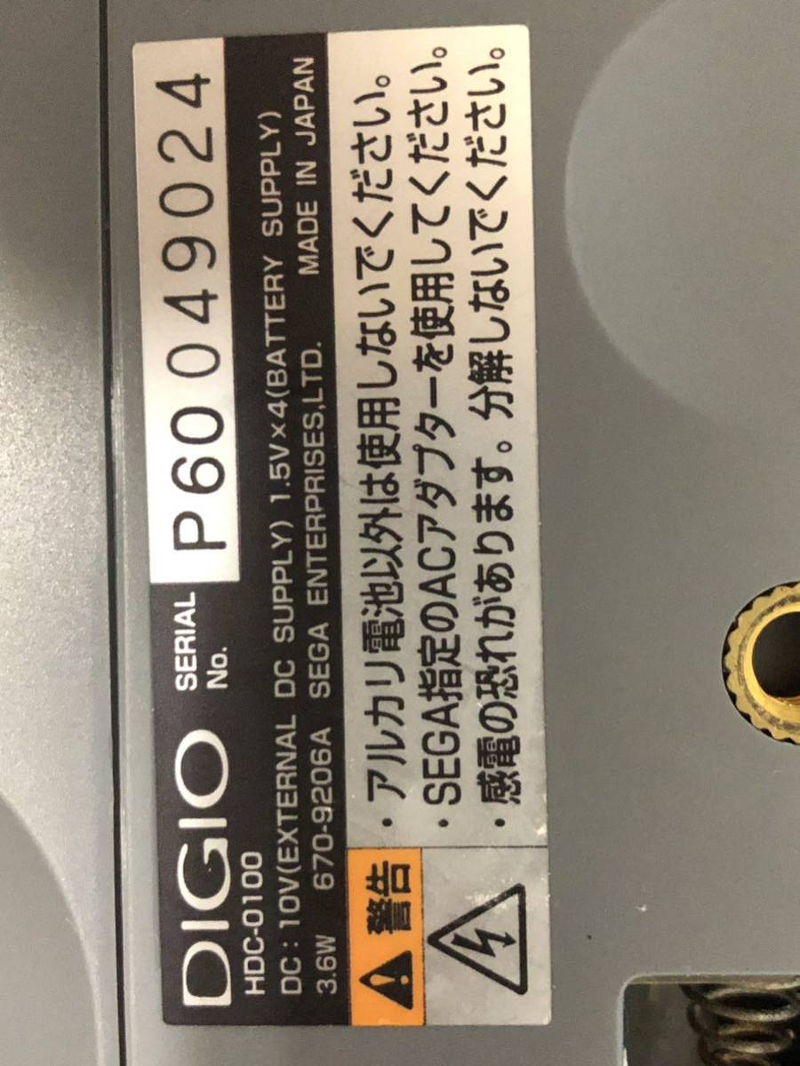 【B1128Y SEGA セガ DIGIO デジオ SJ-1 HDC-1000A デジタルカメラ レトロ レア 希少 _画像8