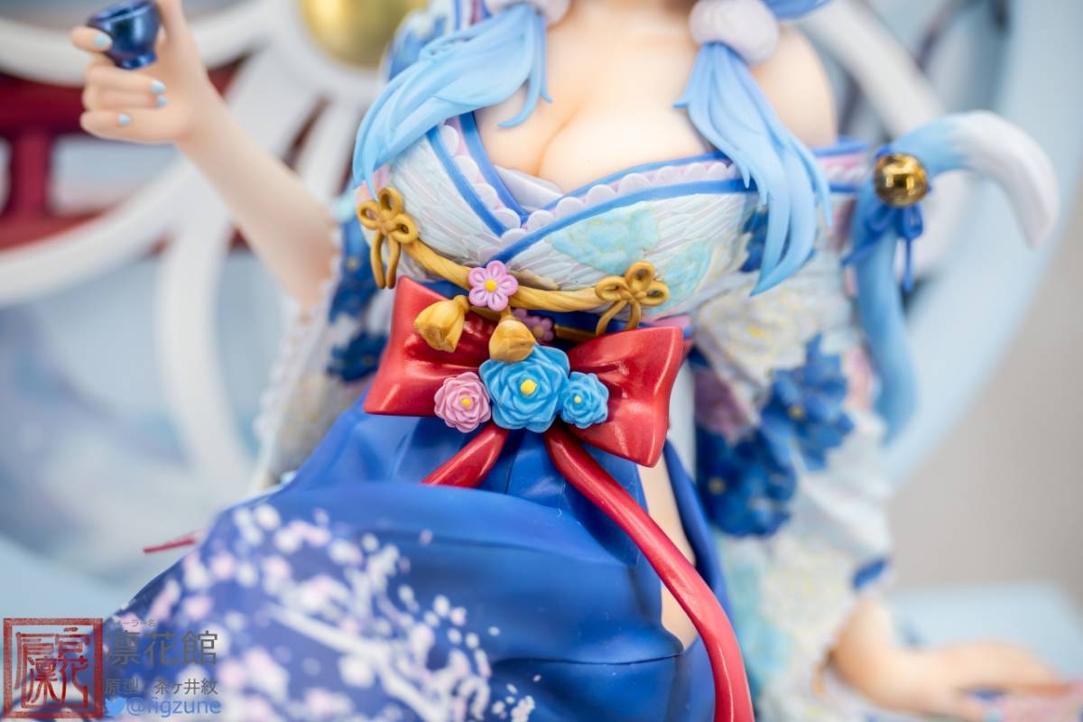 凛花館 雪花ラミィ 正月衣装 ホロライブ 未塗装組み立て式ガレージキット 1/6サイズ 国内正規未開封新品 フィギュア_画像4