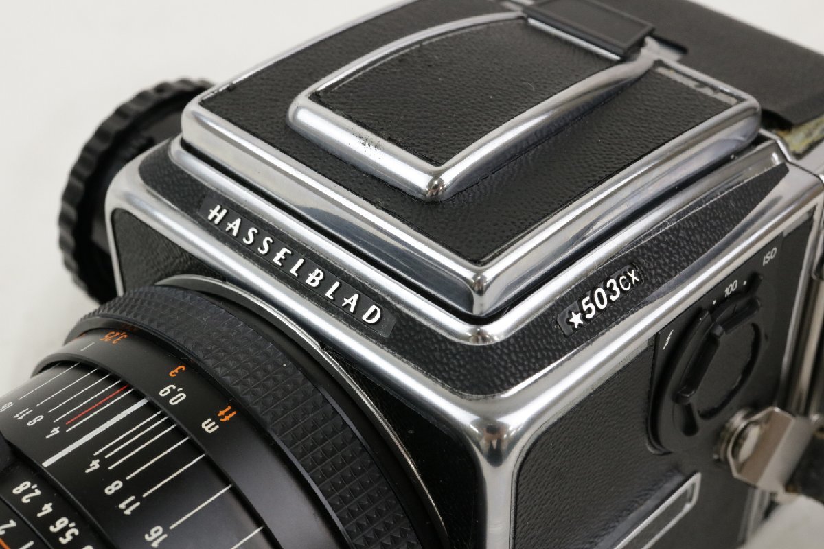 HASSELBLAD ハッセルブラッド 503CX Carl Zeiss Planar F2.8 80mm 中判カメラ レンズ フィルムカメラ ★いろどり★.ab_画像5