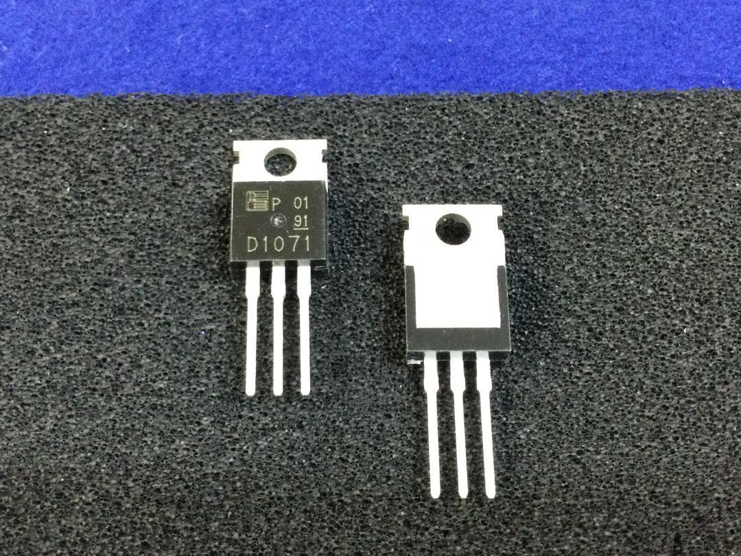 2SD1071【即決即送】富士電機パワートランジスタ イグナイタ D1071 ZEPHYR1100 [161TyK/293260M]Fuji FEC Transistor Igniter ２個セット _画像1