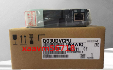 新品　MITSUBISHI/三菱電機　Q03UDVCPU　PLC【保証付き】【送料無料】_画像1