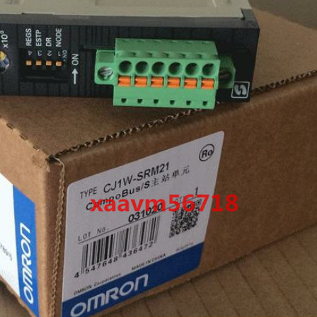 新品　OMRON/オムロン　CJ1W-SRM21　CompoBus/Sマスタユニット 【保証付き】【送料無料】_画像1