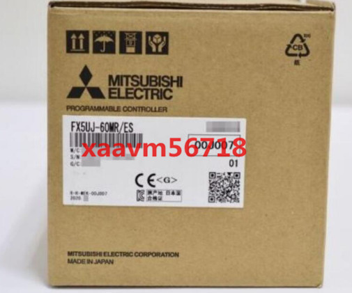 新品　MITSUBISHI/三菱電機 　FX5UJ-60MT/ES 　MELSEC iQ-F FX5UJ 　CPUユニット【保証付き】【送料無料】_画像1