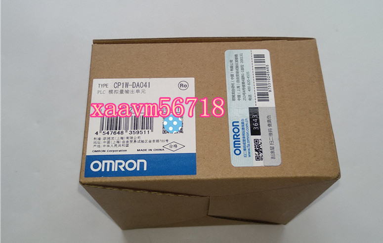新品　OMRON/オムロン　DA/アナログ出力装置 　CP1W-DA041 【保証付き】【送料無料】