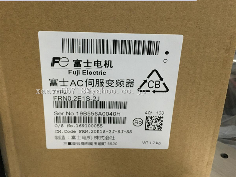 新品　富士電機 インバーター FRN0.2E1S-2J【保証付き】【送料無料】
