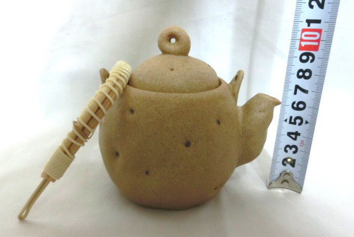 ●ポテトくん 茶器セット　急須・湯呑み　未使用　共箱付　加藤工芸 昭和レトロ_画像3