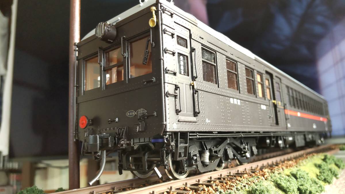 Ojゲージ　1/45 ナローモデル社　旧国鉄キハニ36450型　ガソリン電動車_画像7